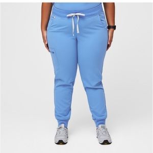 FIGS zamora joggers size small ceil blue